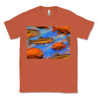 Copper California Golden Trout Garibaldi Fish Background Classic Tee - Bettercallsaul