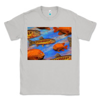 Moon Dust California Golden Trout Garibaldi Fish Background Classic Tee - Bettercallsaul