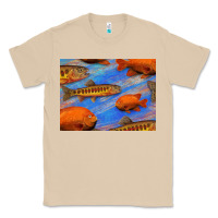 Mushroom California Golden Trout Garibaldi Fish Background Classic Tee - Bettercallsaul