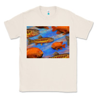 Natural California Golden Trout Garibaldi Fish Background Classic Tee - Bettercallsaul