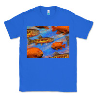 True Royal California Golden Trout Garibaldi Fish Background Classic Tee - Bettercallsaul