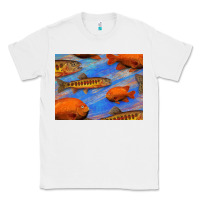 White California Golden Trout Garibaldi Fish Background Classic Tee - Bettercallsaul