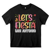 Black lets fiesta san antonio Heavy Core Tee - JahusDesignShop