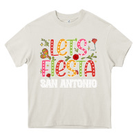 Cream lets fiesta san antonio Heavy Core Tee - JahusDesignShop