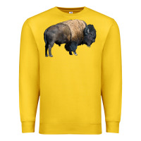 Lemon Bison Buffalo Premium Sweatshirt - LillyAllenDesigns