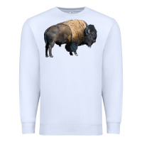 White Bison Buffalo Premium Sweatshirt - LillyAllenDesigns