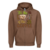 Chestnut for the love of the coffee bbs Zipper Hoodie - BundleAndBundleShop
