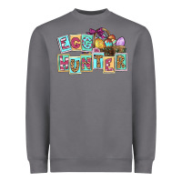 Storm Egg hunter Easter Day Heavyweight Sweatshirt - CowGirlArtShop