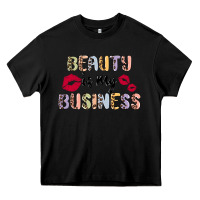 Black beauty is my business Heavy Core Tee - MaliasSmallBusiness