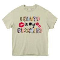 Mossy beauty is my business Heavy Core Tee - MaliasSmallBusiness