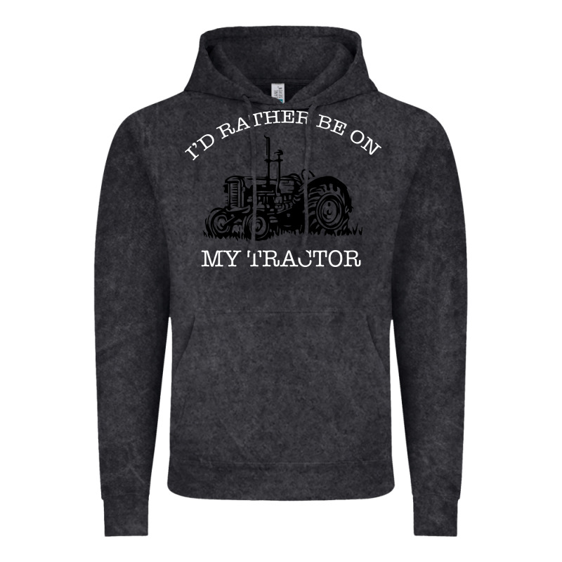 I'd Rather Be On My Tractor Vintage Hoodie by Bettercallsaul | Teevron