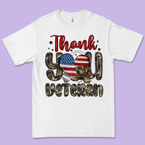 Thank You Veteran Premium Tee Designed By Maliassmallbusiness
