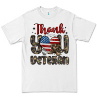 White thank you veteran Premium Tee - MaliasSmallBusiness