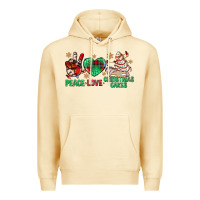 Pina Colada peace love christmas cakes bbs Premium Hoodie - BundleAndBundleShop