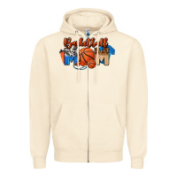 Sandshell basketball mom Zipper Hoodie - FaDigitalArtStudio