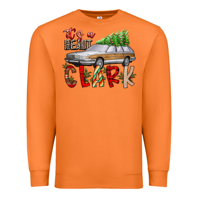 Its Beaut Clark Premium Sweatshirt by CowhideDigitalArt | Teevron