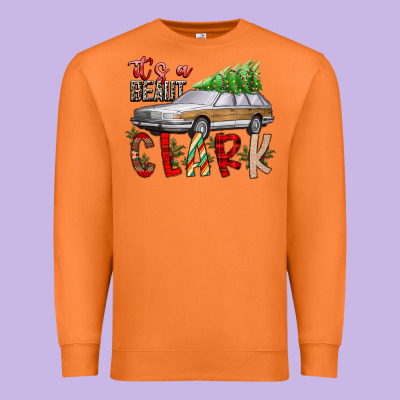 Its Beaut Clark Premium Sweatshirt Designed By Cowhidedigitalart