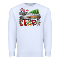 White Its Beaut Clark Premium Sweatshirt - CowhideDigitalArt