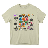 Mossy god is so much bigger than... Heavy Core Tee - MaliasSmallBusiness