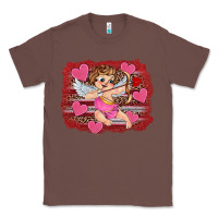Chestnut valentine's day cupid heart Classic Tee - RanaPortraitStore