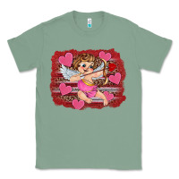 Sage valentine's day cupid heart Classic Tee - RanaPortraitStore