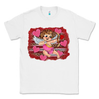 White valentine's day cupid heart Classic Tee - RanaPortraitStore
