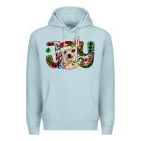 Blue Mist Christmas chihuahua joy Premium Hoodie - RanaPortraitStore