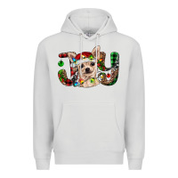 Dove Grey Christmas chihuahua joy Premium Hoodie - RanaPortraitStore