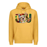 Mustard Christmas chihuahua joy Premium Hoodie - RanaPortraitStore