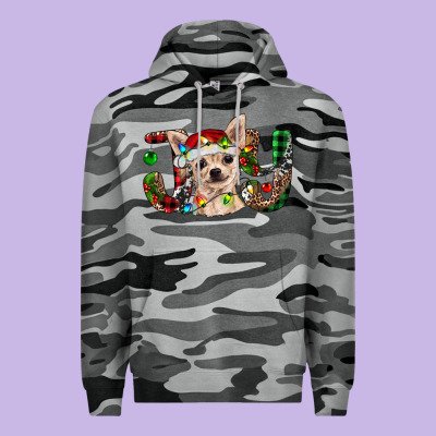 Christmas Chihuahua Joy Premium Hoodie Designed By Ranaportraitstore