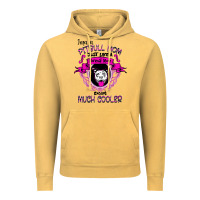 Vintage Mustard I'm A Pitbull Mom Just Like A Normal Mom Vintage Hoodie - Bettercallsaul