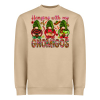 Mushroom Hanging with my gnomigos Mexico Heavyweight Sweatshirt - HowdyJamesFarm