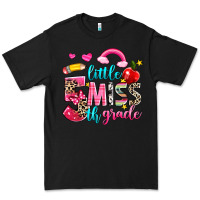 Black little miss fifth grade Premium Tee - NancyCooperArtShop