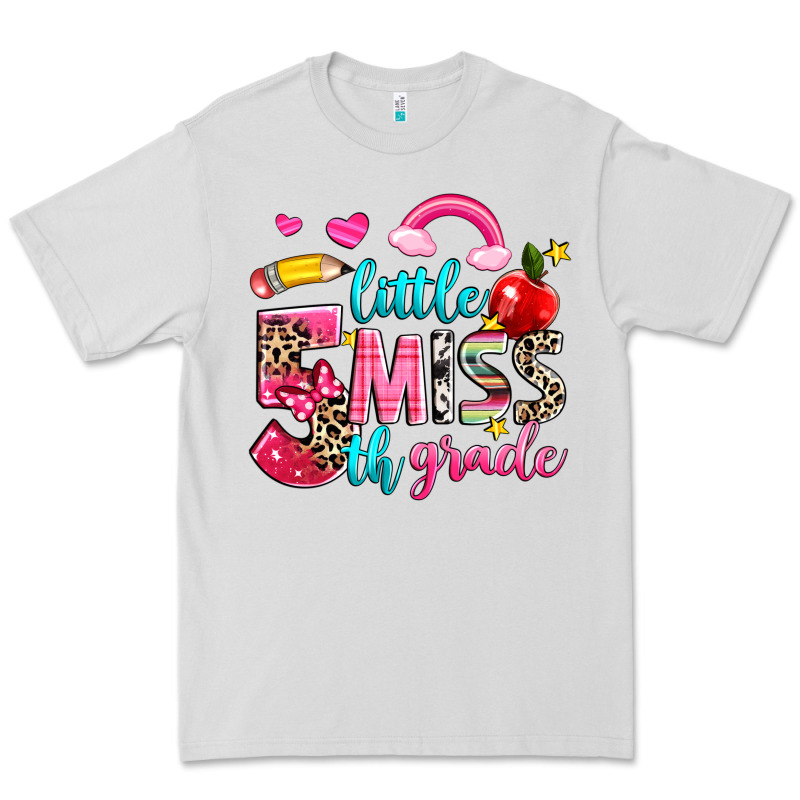 Little Miss Fifth Grade Premium Tee by NancyCooperArtShop | Teevron