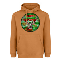 Meerkat mule buck deer head christmas Heavyweight Hoodie - LillyAllenDesigns