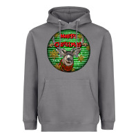 Storm mule buck deer head christmas Heavyweight Hoodie - LillyAllenDesigns