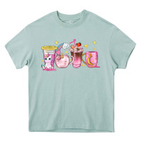 Arona unicorn coffee cups Heavy Core Tee - NancyCooperArtShop