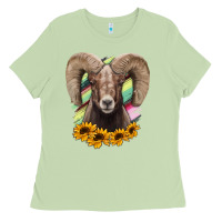 Matcha Colorodo Bighorn Sheep Ladies Tee - Jasminsmagicworld