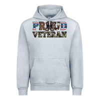 Heather Grey armed forces day proud veteran Urban Hoodie - Artiststas