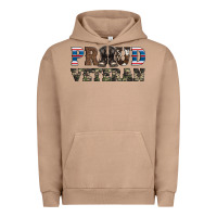 Pigment Burro armed forces day proud veteran Urban Hoodie - Artiststas