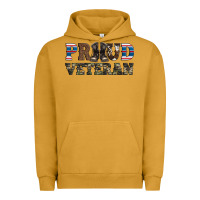Pigment Peanut Butter armed forces day proud veteran Urban Hoodie - Artiststas