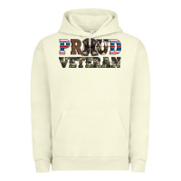 Pigment Pistachio armed forces day proud veteran Urban Hoodie - Artiststas