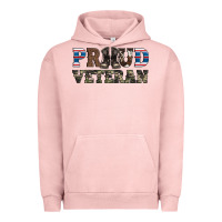 Pigment Salmon armed forces day proud veteran Urban Hoodie - Artiststas