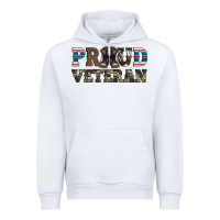 White armed forces day proud veteran Urban Hoodie - Artiststas
