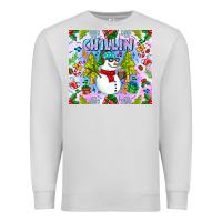 Dove Grey Chillin Snow Premium Sweatshirt - CowhideDigitalArt