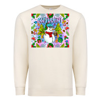 Sandshell Chillin Snow Premium Sweatshirt - CowhideDigitalArt