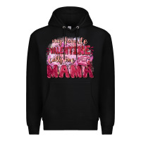 Black My favorite calls me mama Mother's Day Premium Hoodie - FaDigitalArtStudio
