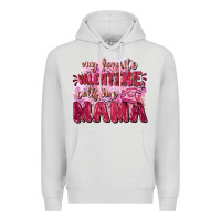 Dove Grey My favorite calls me mama Mother's Day Premium Hoodie - FaDigitalArtStudio