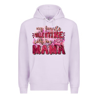 Lilac My favorite calls me mama Mother's Day Premium Hoodie - FaDigitalArtStudio