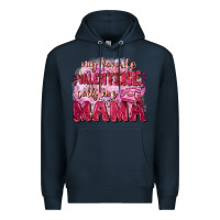 Navy My favorite calls me mama Mother's Day Premium Hoodie - FaDigitalArtStudio